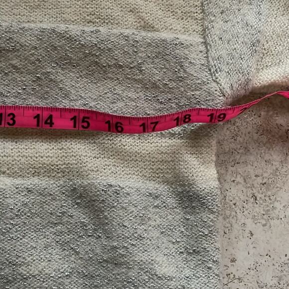 Something Navy Metallic Stripe Sweater Dress - Picture 12 of 15